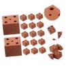 JOINPAYA 40pcs Miniature Brick Simulation Models for Boy Girl Landscaping for Garden and House Decor Non- Half Bricks for Creative Projects view 4