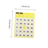 CHICAMPERA Bingo Game Cards Creative Card for Fun Family Gatherings Birthday Parties and Charity Events Random Color Design Premium Paper Material view 2