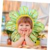 Abaodam Boy Girl Sunflower Headgear Costume Hat for Dance Parties Kindergarten Events and Graduations Comfortable and Lightweight Flower Accessory for Fun view 4