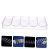 DECHOUS Lightweight Poker Chip Organizer Poker Rack Containers Chip Box Storage Plate view 4