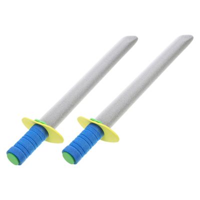Happyyami 2pcs Foam Sword Plaything for Fencing Training Lightweight and Safe Sparring Props for Boys and Girls for Parties and Interactive Sports Activities