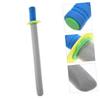 Happyyami 2pcs Foam Sword Plaything for Fencing Training Lightweight and Safe Sparring Props for Boys and Girls for Parties and Interactive Sports Activities view 4