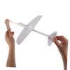 BESTonZON Airplane Flying Toys Paintable White Foam Glider Plane for Outdoor Fun Easy to Fly for Beginners Stylish Design for view 4