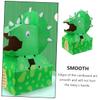 CHICAMPERA Diy Dinosaur Model Craft for Boy Girl Carton Assembly Plaything Educational Role-playing Toy Interactive Cardboard Dinosaur Engaging Activity for Boy Girl view 3