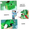 CHICAMPERA Diy Dinosaur Model Craft for Boy Girl Carton Assembly Plaything Educational Role-playing Toy Interactive Cardboard Dinosaur Engaging Activity for Boy Girl view 4
