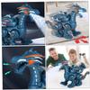 DECHOUS Little Dinosaur Toys Electric Dinosaur Photography Prop Boys and Girls Desktop Home Decoration view 3
