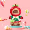 Acgtrick Kawaii Capybara Plush with 9 pcs Clothes & Accessories, 10.2 in Capybara Plushie with Outfits Capybara Stuffed Animal Plush Toys for Kids Boys Girls view 2