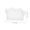 ibasenice Sublimation Blank Bear Clothes Soft Hoodie for Plush Toys DIY Outfit for Boys and Girls Easy to Clean Fun Family Project view 2