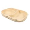 DECHOUS Fall Suction Cup Dinner Plate Silicone Boys and Girls Plate Lids Boy Girl Bowls for Year view 1