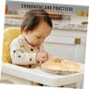 DECHOUS Fall Suction Cup Dinner Plate Silicone Boys and Girls Plate Lids Boy Girl Bowls for Year view 4