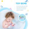 Kisangel 2sets Plastic Gemstones for Crafts Glittering Accessories Heart-shaped Box for Girls and Creative Play view 3