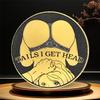 2025 2PCS Elevate Your Fun with the Heads I Get Tail Coin  The Premier Funny Challenge Coin for Unforgettable Game Nights, Party Icebreakers, and Whimsical Decisions! Complete Your Collection with the Matching Tails I Get Head Coin. view 3
