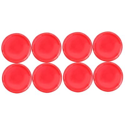 DECHOUS 8pcs Gyro Disk Toy Professional Burst Game Equipment Plastic for Boys and Girls Fun Gyro Game Accessories Red for Indoor and
