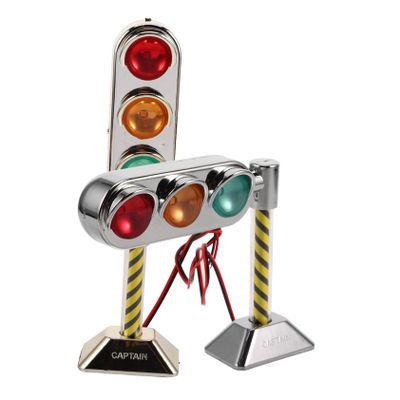 MAGICLULU 2pcs Led Mini Traffic Light Decor Car Interior Decorative Lights Easy Install Led Traffic Signal Model