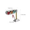 MAGICLULU 2pcs Led Mini Traffic Light Decor Car Interior Decorative Lights Easy Install Led Traffic Signal Model view 2