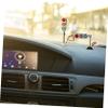 MAGICLULU 2pcs Led Mini Traffic Light Decor Car Interior Decorative Lights Easy Install Led Traffic Signal Model view 4