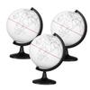 DIYEAH 3pcs Diy Blank Globe Coloring Model Unfinished Globe for Educational Purposes for Art Class Geography Teaching Safe and Reliable view 1