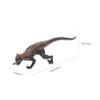 ERINGOGO Dinosaur Decoration Mini Dinosaur Decorative Models Simulation Educational Vivid Crafts Black Plastic view 2
