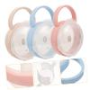 3Pcs Baby Pacifier Storage Case Dustproof and Portable Cartoon Panda Design Toddler Pacifier Holder for Home and Travel view 2