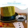 PERSELOSO Magician Cup Pad Prop 10pcs Metal Fabric Trick Supply Xmas view 3