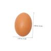 BESPORTBLE Easter Egg Craft Set 6 Realistic Wooden Fake Eggs for Kids DIY Projects view 2