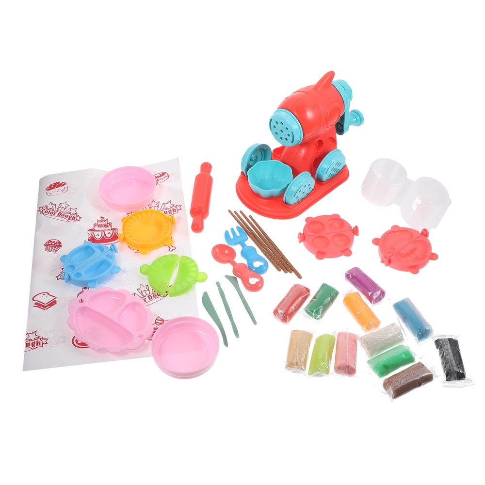 ARTIBETTER 1 Set Funny Clay for Dough Tools Kit for Noodle Making Easy to Clean Safe for Preschool and Parent Interaction
