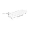 PERSELOSO 2pcs Acrylic Poker Chip Holder Tray Poker Chip Storage Case Organizer Accessories view 2