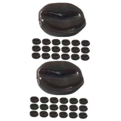 BESPORTBLE 1 Pack Simulation Coffee Beans Pretend Play Food Fake Artificial Restaurant Prop Craft Adornment Coffee Beans Prop Home Coffee Beans Decor