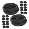 BESPORTBLE 1 Pack Simulation Coffee Beans Pretend Play Food Fake Artificial Restaurant Prop Craft Adornment Coffee Beans Prop Home Coffee Beans Decor view 3