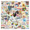 100pcs Autism Stickers Pcs Autism Awareness Waterproof Vinyl Decals for Water Bottles Laptop Luggage Cup Computer Mobile Phone Skateboard Guitar Helmet Snowboard Dcor view 1