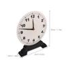 Kisangel Boy Girl Tool for Cognition and Math Skills Plastic Educational Clock for Toddlers for Classroom and Home Use view 2