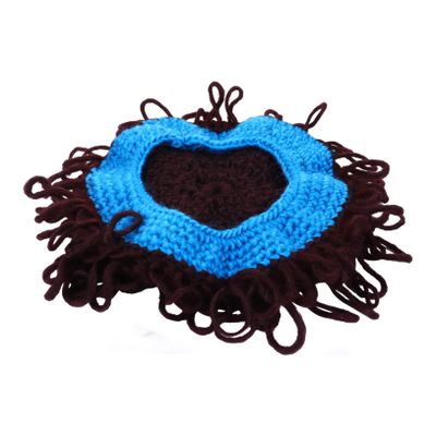 BESPORTBLE Elastic Boys and Girls Wig Cap Handmade Knitted Hat for Boys/girls Multi-use Photo Props Daily Wear Skin-friendly Woolen
