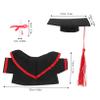 ABOOFAN Plush Bear Graduation Suit Graduation Bear Clothes Diy Cap Gown Set Season Decor view 2