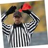 Toddmomy 1set Referee Flag and Football Bean Bag Kit American Football Penalty Flag and Referee Accessories for Youth Sports Portable and Bean Bag view 4