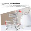 BESPORTBLE 2pcs Mini Supermarket Handcart Toy Rolling Cart Small Shopping Cart for Boys and Girls view 4