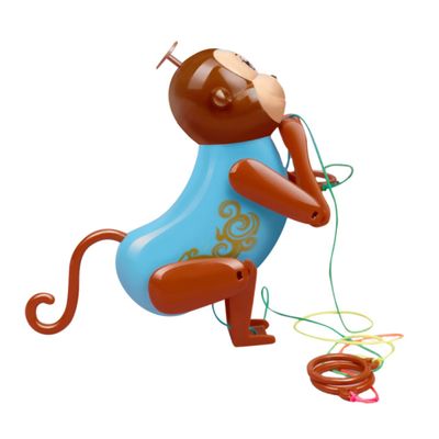 DECHOUS Toy Monkey Pulling Educational Game for Boys and Girls Interactive Cartoon Climbing Rope Monkey Toy for Fun Learning and Hand-Eye Coordination for Boys and Girls
