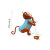 DECHOUS Toy Monkey Pulling Educational Game for Boys and Girls Interactive Cartoon Climbing Rope Monkey Toy for Fun Learning and Hand-Eye Coordination for Boys and Girls view 2