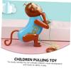 DECHOUS Toy Monkey Pulling Educational Game for Boys and Girls Interactive Cartoon Climbing Rope Monkey Toy for Fun Learning and Hand-Eye Coordination for Boys and Girls view 4