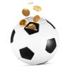 Abaodam Soccer Ball Piggy Bank for Boys Unbreakable Coin Bank for Boys and Girls Soccer Decor Sturdy Football Money Box for Ages 8-12 view 1