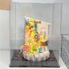 PURTWAD Transparent Acrylic Collectibles Display Case Jewelry Boxes and Organizers Large Baseball Figurines Containers Dust Replacement Glass Boxes(65x65x30cm/26x26x12in) view 1