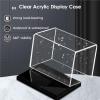 PURTWAD Transparent Acrylic Collectibles Display Case Jewelry Boxes and Organizers Large Baseball Figurines Containers Dust Replacement Glass Boxes(65x65x30cm/26x26x12in) view 4