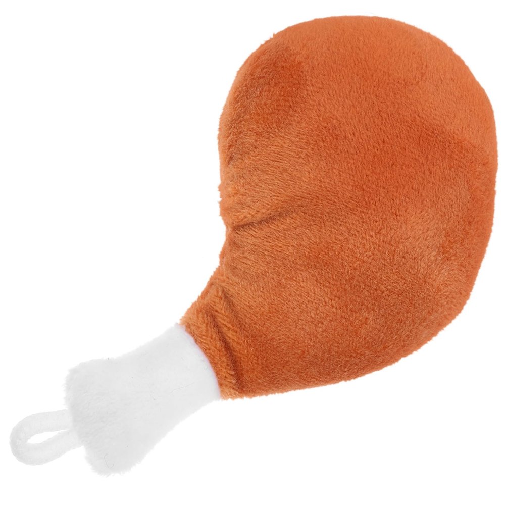Abaodam Cute Plush Chicken Drumstick Pendant Adorable Backpack Hanging Ornament Soft Toy Keychain for Boys and Girls and Animal Lovers for Festivals and Birthdays