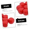 DECHOUS 10pcs Unfinished Acrylic Dice for Craft Projects Blank Small Dice for Games Teaching Tools Creative Activities Paintable Cubes for Parties and Family Fun view 4