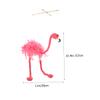 Abaodam Marionette Flamingo Puppet Interactive Plush Animal Toy for Stage Shows Creative and Family Fun Engaging Hand Puppet for Emotional Expression and Skill Development view 2