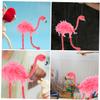 Abaodam Marionette Flamingo Puppet Interactive Plush Animal Toy for Stage Shows Creative and Family Fun Engaging Hand Puppet for Emotional Expression and Skill Development view 4