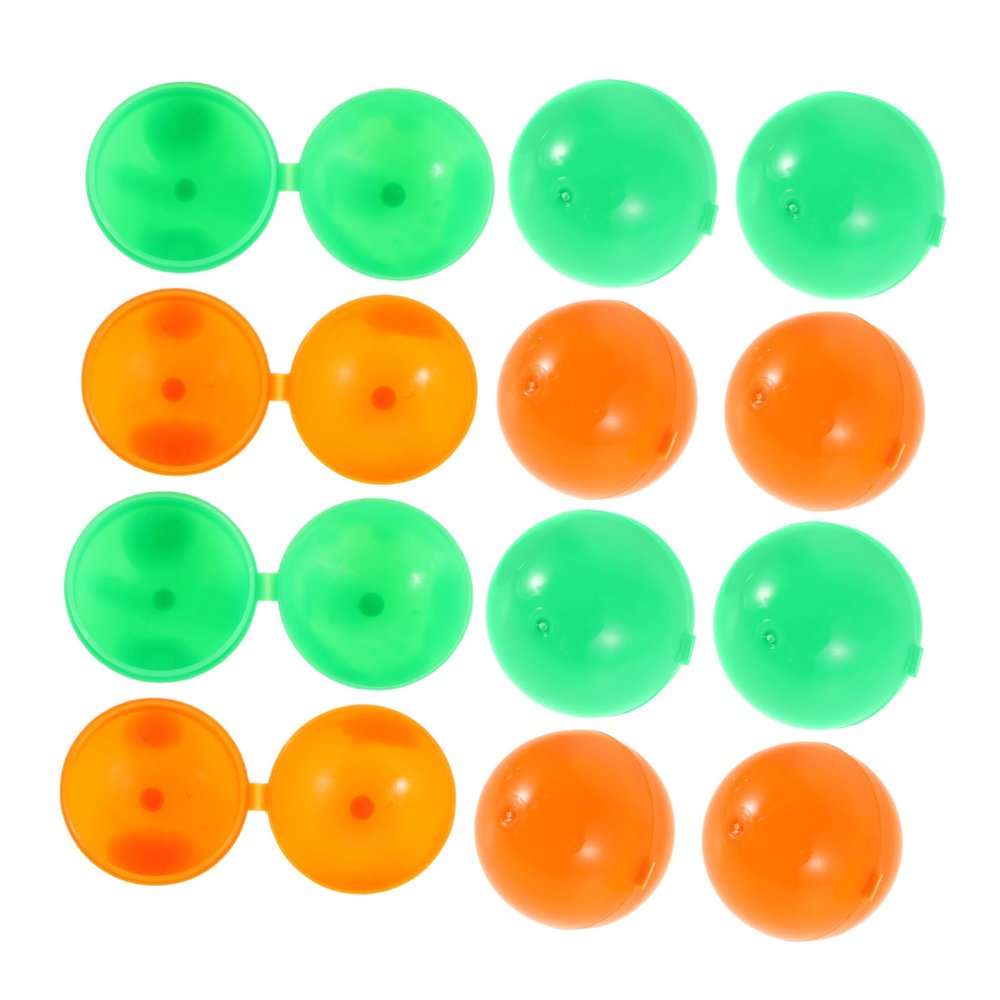 Garneck 25pcs Lottery Ball Fillable Raffle Balls Hollow Plastic for Bingo Games School Events and Community Parties
