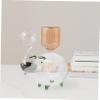 Abaodam Pig-Shaped Piggy Bank for Boys and Girls Large Adult Money Box Glass Coin Box Sturdy Base view 4