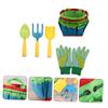 Abaodam 1set Gardening Tool Set Multi-Functional Planting Tools Shovel Boys and Girls Garden Weeding for Gardening view 4