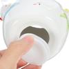 Abaodam 1pc Cute Cat Ceramic Bank Decorative Piggy Bank for Girls Cartoon Design for Saving Money and Home Decor for Desktop Use and Mood Relaxation view 3