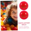 Hemoton 50pcs Funny Hollow Raffle Balls Diameter Activity Balls for Celebrations Game view 3